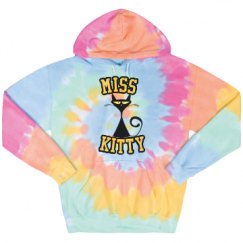 Unisex Tie-Dye Fleece Hoodie