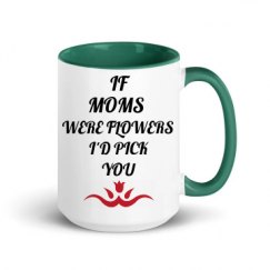 15oz Ceramic Mug with Color Inside