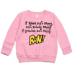 Toddler Crewneck Basic Promo Sweatshirt