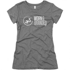 Ladies Slim Fit Super Soft Triblend Tee