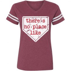 No place like home - grey, red & white