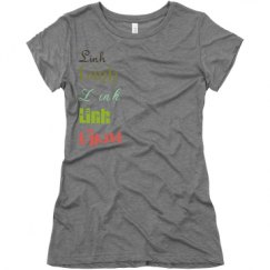 Ladies Slim Fit Super Soft Triblend Tee