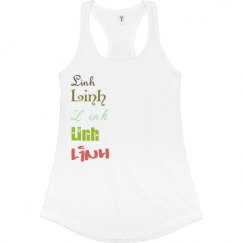 Ladies Slim Fit Racerback Tank Top