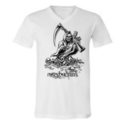 Unisex V-Neck Jersey Tee