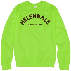 Unisex Neon Crewneck Sweatshirt