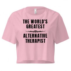 Ladies Festival Cali Crop Top Tee