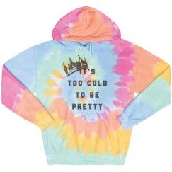 Unisex Tie-Dye Fleece Hoodie