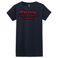 Warning Tee Women's