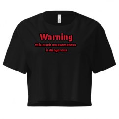 Ladies Festival Cali Crop Top Tee