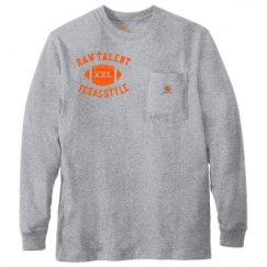 Unisex Carhartt Pocket Long Sleeve Tee