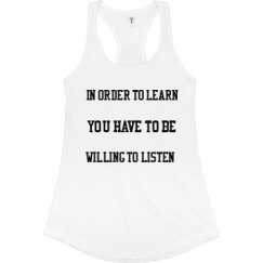 Ladies Slim Fit Racerback Tank Top