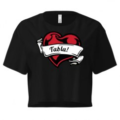Ladies Festival Cali Crop Top Tee