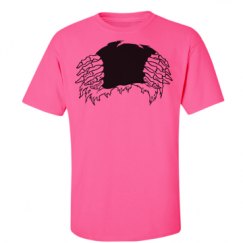 Unisex Ultra Cotton Safety Neon Crewneck Tee