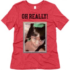 Ladies Relaxed Fit Super Soft Triblend Tee