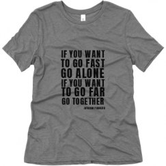 Ladies Relaxed Fit Super Soft Triblend Tee