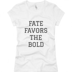 Ladies Slim Fit Basic Promo Jersey Tee