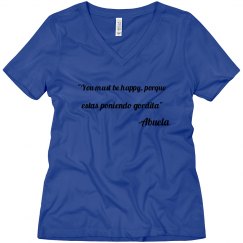 Abuela-isms V-neck Tee