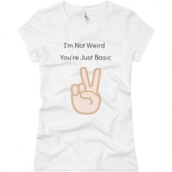 Ladies Slim Fit Basic Promo Jersey Tee