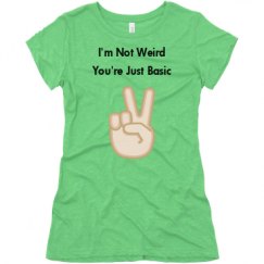 Ladies Slim Fit Super Soft Triblend Tee