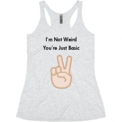 Ladies Slim Fit Super Soft Racerback Triblend Tank