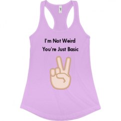 Ladies Slim Fit Racerback Tank Top