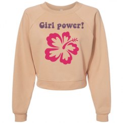 Women's Raglan Pullover Fleece