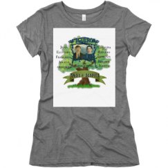 Ladies Slim Fit Super Soft Triblend Tee