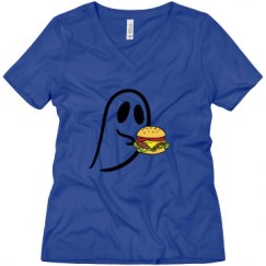 Ladies Relaxed Fit V-Neck Tee