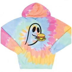Unisex Tie-Dye Fleece Hoodie