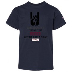 Youth Champion Short Sleeve Tagless Tee