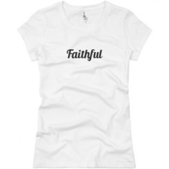 Ladies Slim Fit Basic Promo Jersey Tee