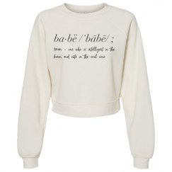 Women's Raglan Pullover Fleece
