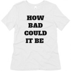 Ladies Relaxed Fit Super Soft Triblend Tee