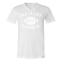 Unisex V-Neck Jersey Tee