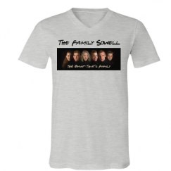 Unisex V-Neck Jersey Tee