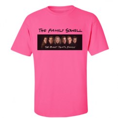 Unisex Ultra Cotton Safety Neon Crewneck Tee