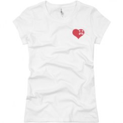 Ladies Slim Fit Basic Promo Jersey Tee