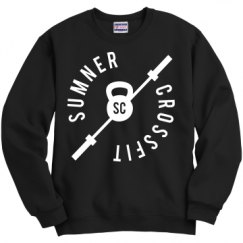 Unisex Film and Foil Crewneck Sweatshirt