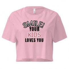 Ladies Festival Cali Crop Top Tee