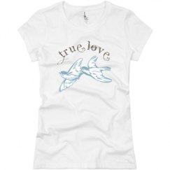 Ladies Slim Fit Basic Promo Jersey Tee