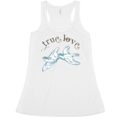 Ladies Flowy Racerback Tank
