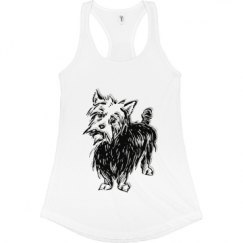 Ladies Slim Fit Racerback Tank Top
