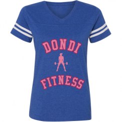 Ladies Relaxed Fit Vintage Sports Tee
