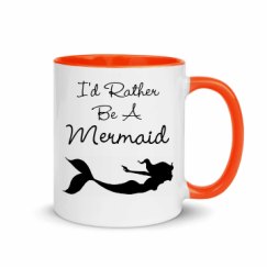 11oz Ceramic Mug with Color Inside