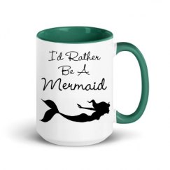 15oz Ceramic Mug with Color Inside