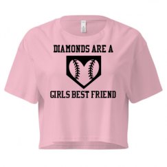 Ladies Festival Cali Crop Top Tee