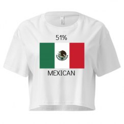 Ladies Festival Cali Crop Top Tee