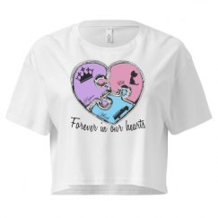 Ladies Festival Cali Crop Top Tee