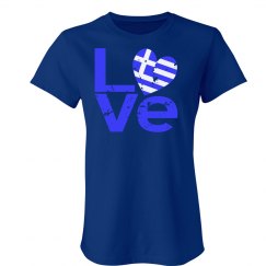 Distressed Greek LOVE