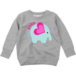 Toddler Crewneck Basic Promo Sweatshirt